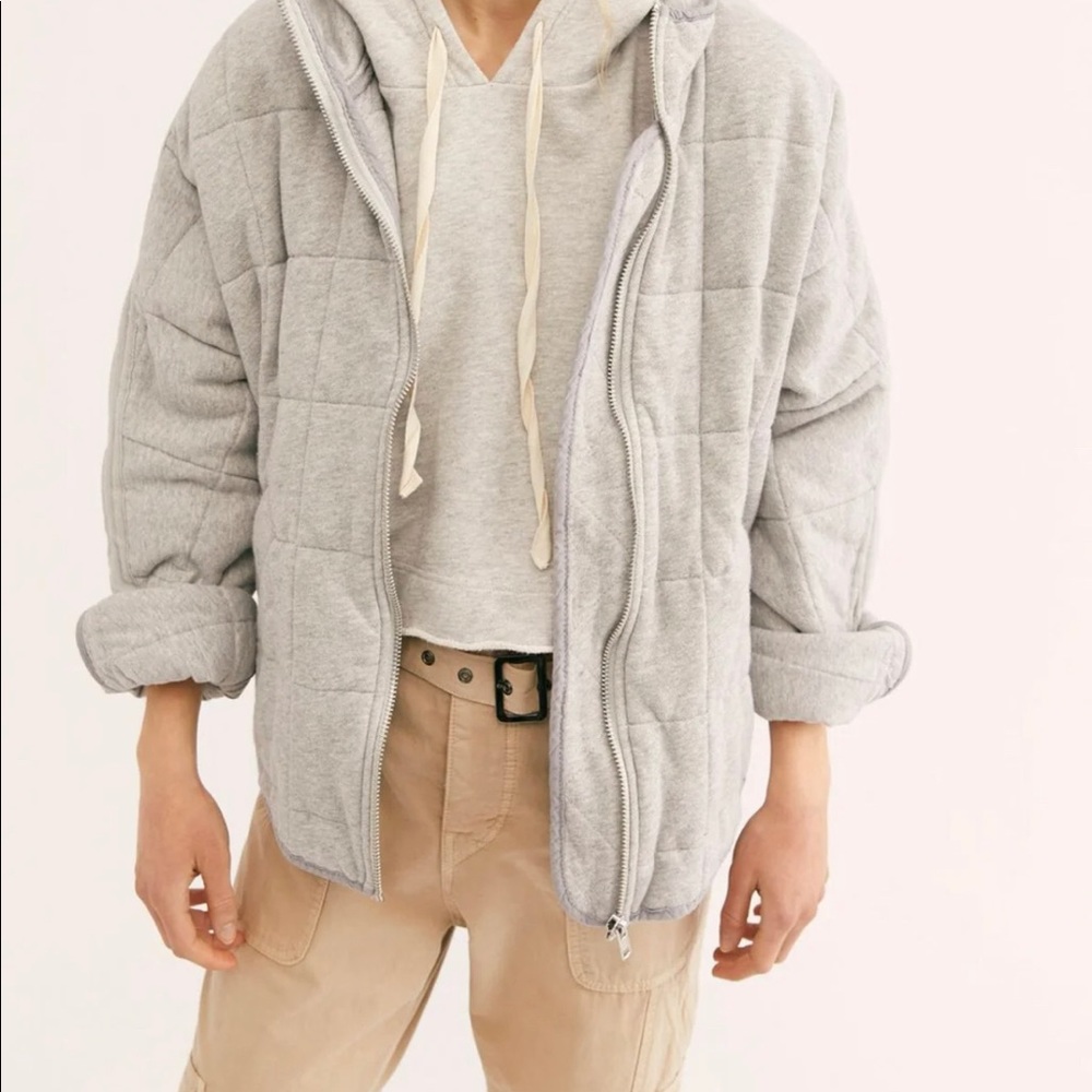Free People Dolman Quilted Jacket